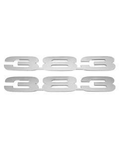 Nova Or Chevy II Engine Displacement Emblem 1962-1979