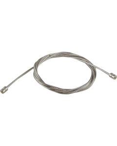 Nova Intermediate Parking Brake Cable, Steel, 1968-1974