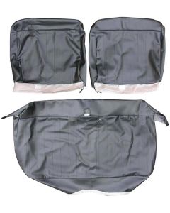 1970 Chevy Nova Legendary Auto Interiors Standard Front Bench Seat Cover, Black, Show Quality