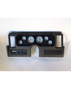 Nova Classic Dash Complete Six Gauge Panel, With Autometer Phantom Electric Gauges, 1977-1979