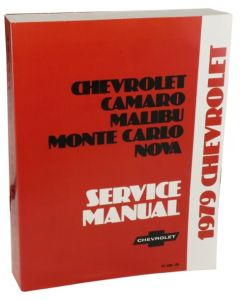 El Camino Shop Manual, 1979