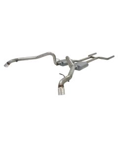 1962-1967 Chevy Nova Flowmaster American Thunder Dual Exhaust, Header Back System, Stainless Steel