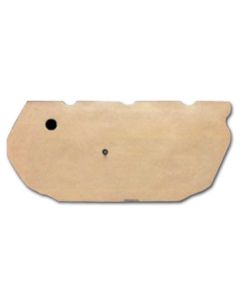 1968-1972 Nova Door And Rear Side Panel Water Shields, Two Door
