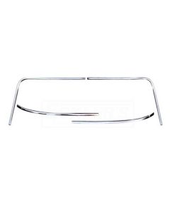 Nova Windshield Molding Kit, Show Quality, 1968-74