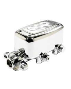 Chevy Nova Brake Master Cylinder, Proportioning Valve, & Metering Valve, 1 1/8'' Bore, Polished, 1962-1979