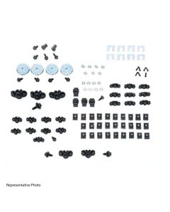 1968-1974 Nova Front End Fastener Kit,Stainless,Blk Oxide