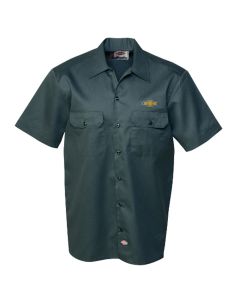 Gold Bowtie Dickies Work Shirt