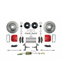 Nova - Signature Series Big Brake Front Disc Conversion, Drop Spindles, Manual, 1968-1974