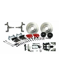 Nova - Signature Series Big Brake Front Disc Conversion, Drop Spindles,  Power, 1968-1974