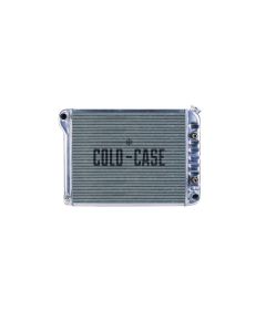 Nova Cold Case Performance Aluminum Radiator, Big 2 Row, Manual Transmission, 1968-1979 Small Block