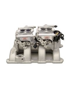 FiTech Fuel Injection System 2X4 625 HP Basic Kit, Bright Finish, 30061