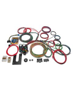 21 Circuit Classic Customizable Chassis Painless Harness,Key In Dash