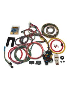 28 Circuit Classic-Plus Customizable Chassis Painless Harness,GM Keyed Column