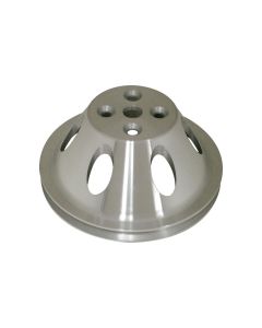 Chevy Small Block Aluminum Water Pump Pulley, Small Water Pump, 1 Groove