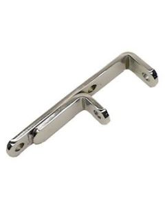 1955L-1972 Chevy-GMC Truck Alternator Bracket, Small Block, Lower- For Use With Exhaust Headers, Chrome