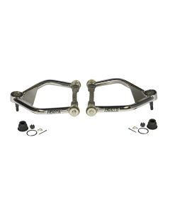 1955-1957 Chevy stainless steel tubular upper control arms with 6 degrees of additional caster - Heidts CA-201-SS-6