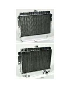 Full Size Chevy Aluminum Radiator, Knockout HP Series, Griffin, 1959-1964