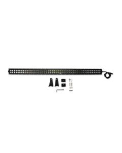 50" Long Straight Double Row LED Light Bar, Combo Spot/Flood, 288 watts, 24,000 Lumens - Black Outer Reflector
