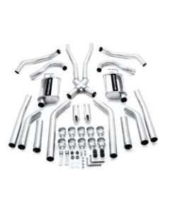 1964-1967  El Camino  Magnaflow Street Series,2.5",Stainless Steel, Crossmember-back