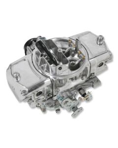 650 CFM Road Demon Carburetor Polished Aluminum Vacuum Secondaries Down Leg
