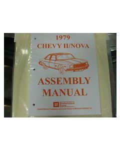1979 Chevy II Nova Factory Assembly Manual