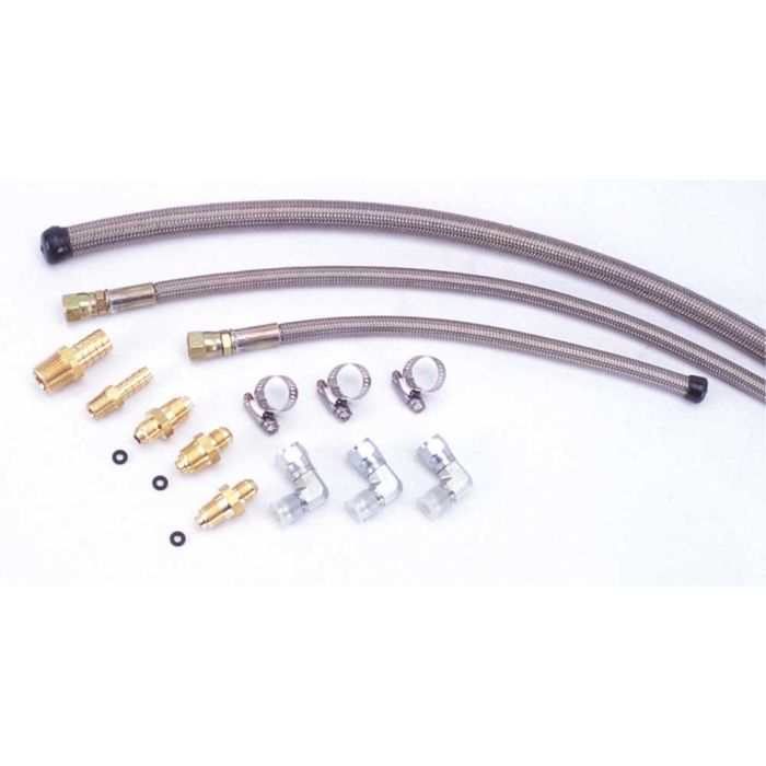 Flaming River 1967-1987 Chevy C10 Power Steering Hose Kit For