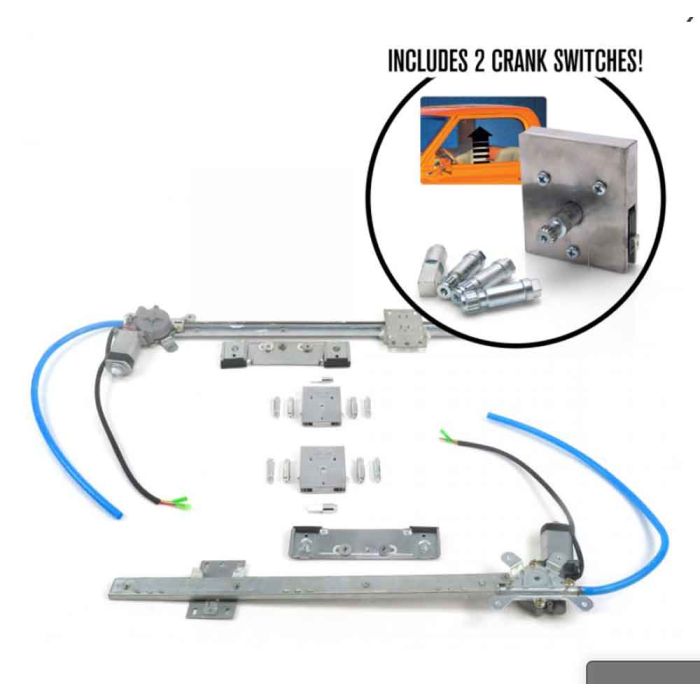 Dynamic Distribution 19471987 ChevyGMC Truck Power Window Conversion