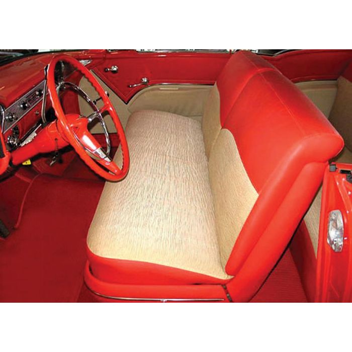Chevy Seat Cover Set 2 Door Hardtop Bel Air 1955 - 1957 Chevrolet Bel Air Seat Covers