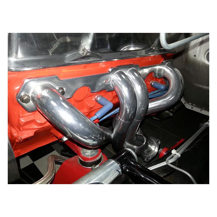 1955-56-57 CHEVY SMALL BLOCK CHEVY SHORTY HEADERS CERAMIC COATED 1955-56-57 CHEVY SMALL BLOCK CHEVY SHORTY HEADERS CERAMIC COATED