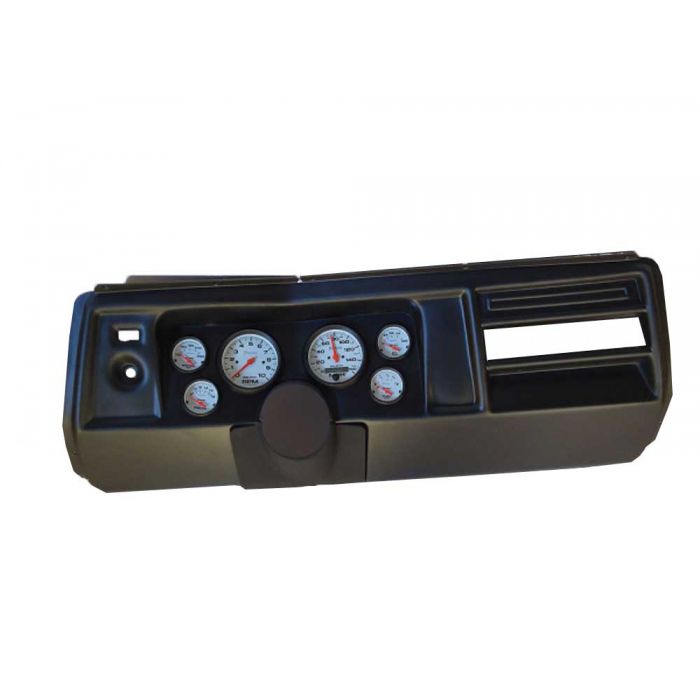 Eckler's El Camino Instrument Cluster Panel Black Finish With