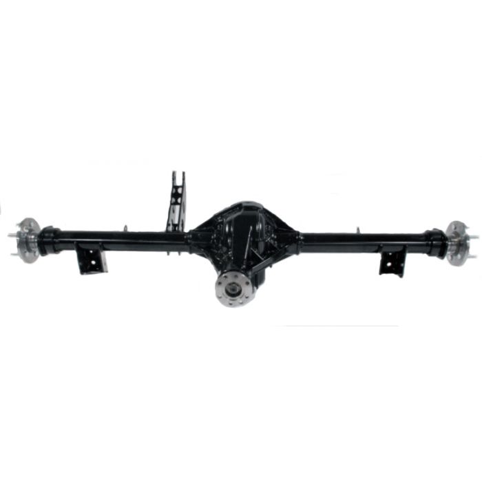 El Camino Rear Axle, SemiGloss Black Powder Coated, 10x2.5" Drum