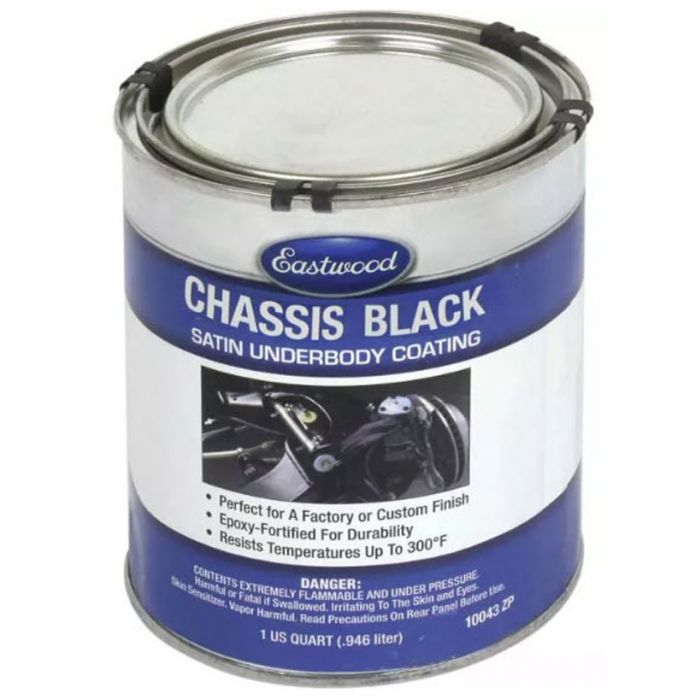 Eastwood Chassis Paint Satin Black Ford All Models Truck 1500