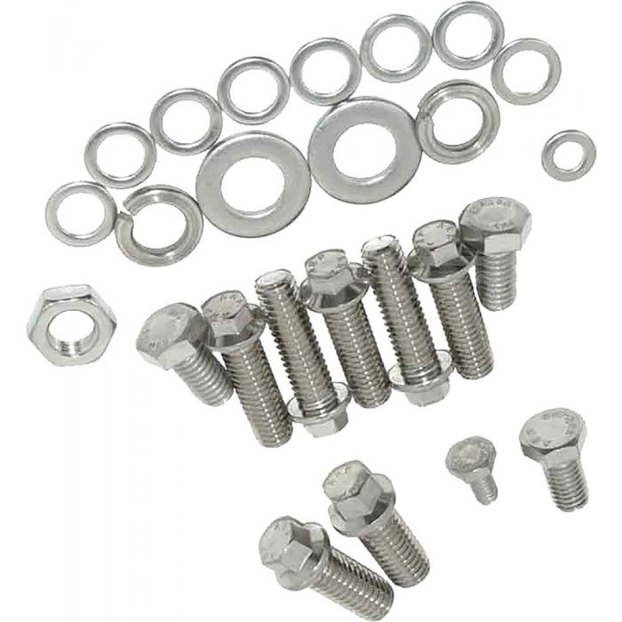 Totally Stainless Early Chevy Powerglide Transmission Mounting Bolt Set