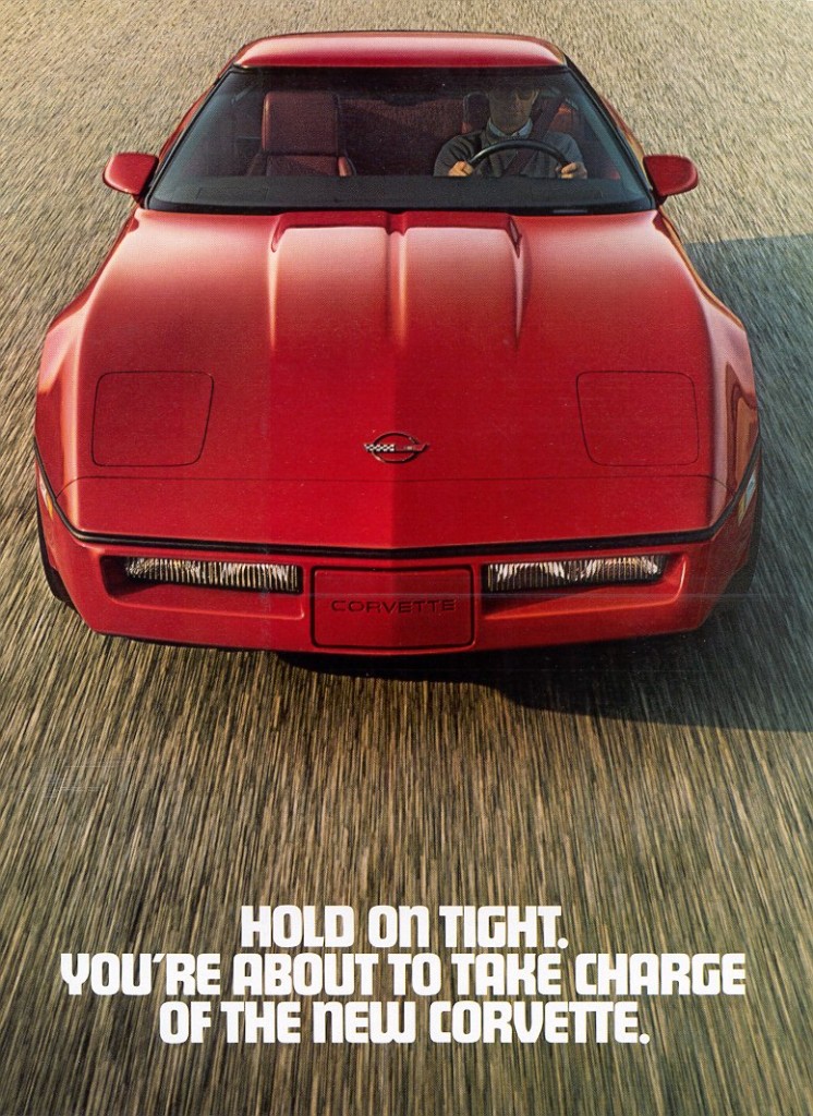 1984 Corvette ad