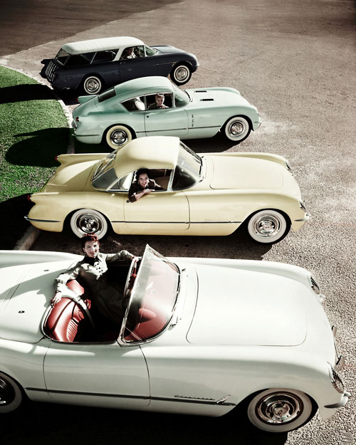 Corvettes-at-the-GM-Motorama