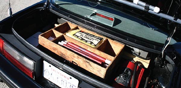 Mustang Special Service Package trunk